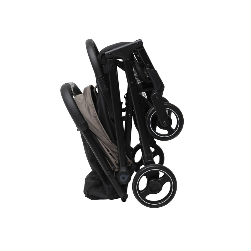 Silla de paseo bastón reclinable Aria Plus taupe 