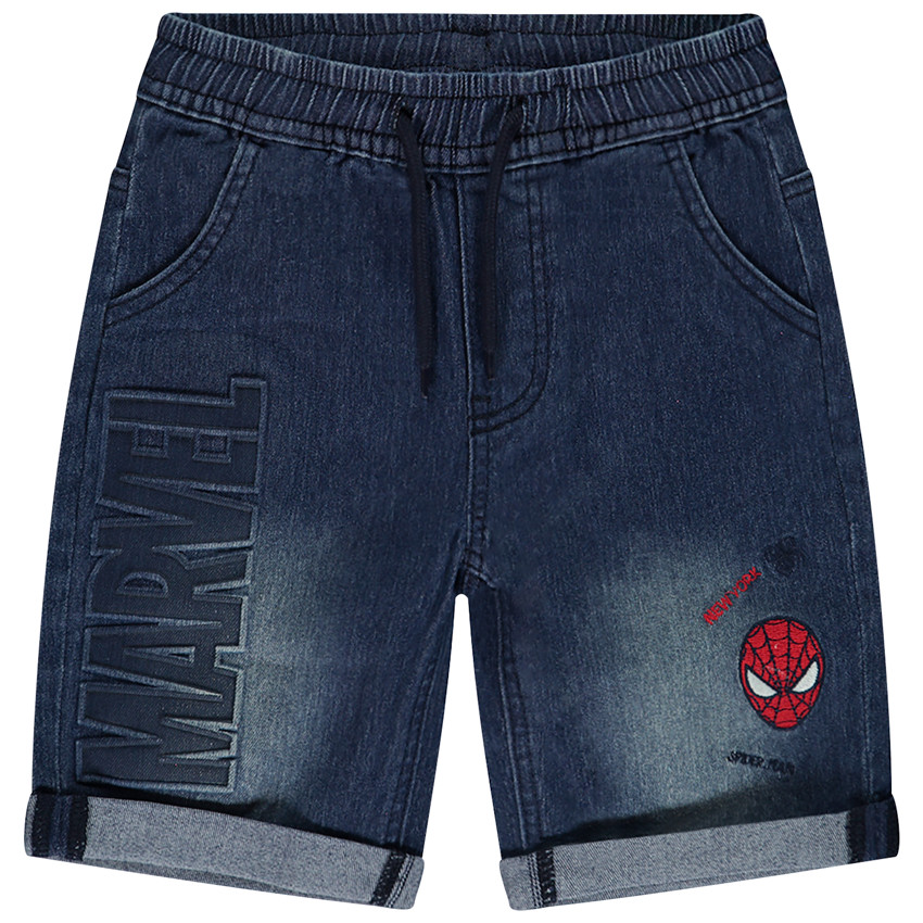 Bermuda con motivo en relieve de Spider-Man Marvel para niño 