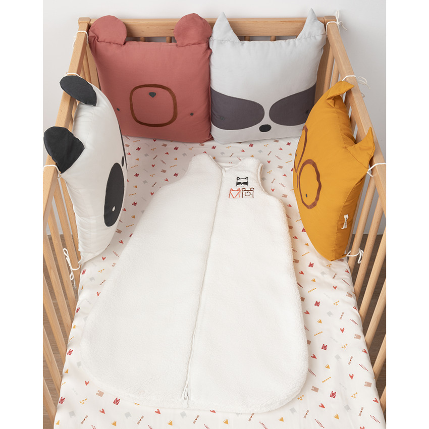 Saco de dormir sin mangas reversible de popelina TOG 3.5 