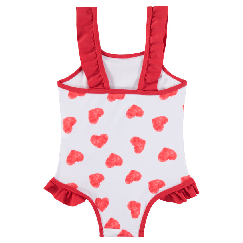 Bañador de 1 pieza con corazones y estampado de Minnie ©Disney 