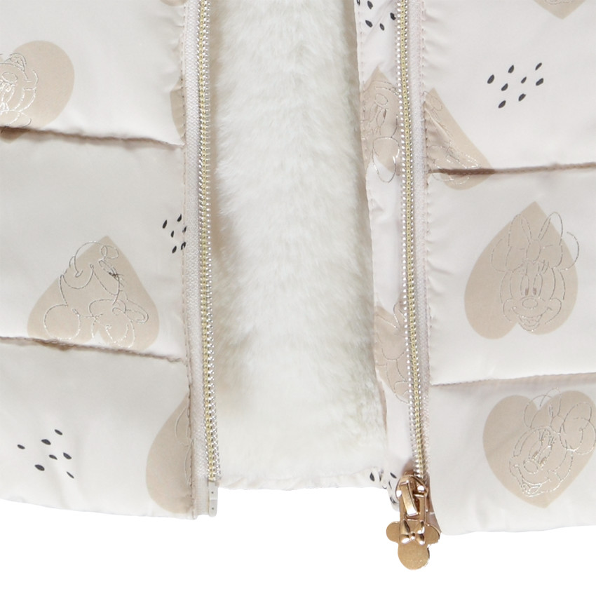 Chaqueta de abrigo con capucha Minnie Disney para bebé niña 
