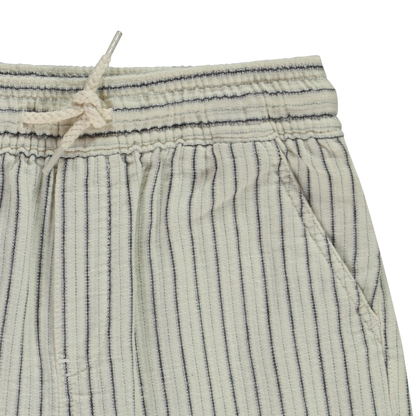 Pantalón de rayas con cintura elástica para niño 