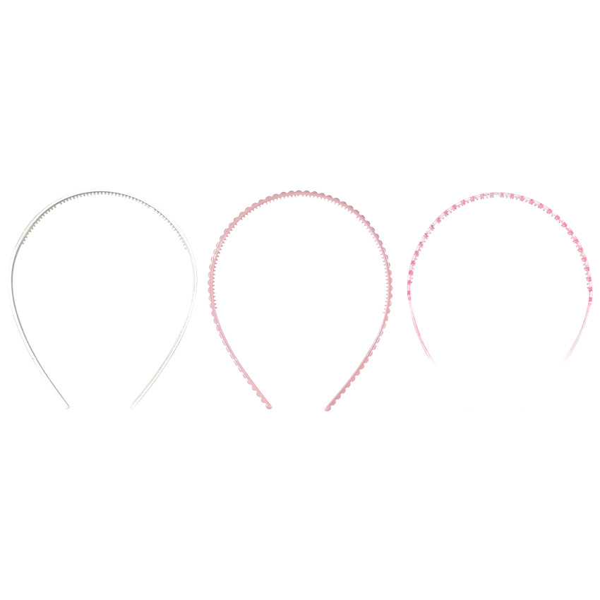 Lote de 3 diademas de fantasía para niña 