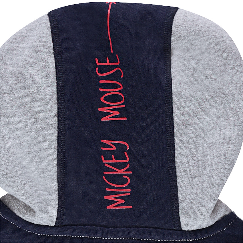 Chándal de felpa con estampado de ©Disney Mickey y cremalleras d adorno 