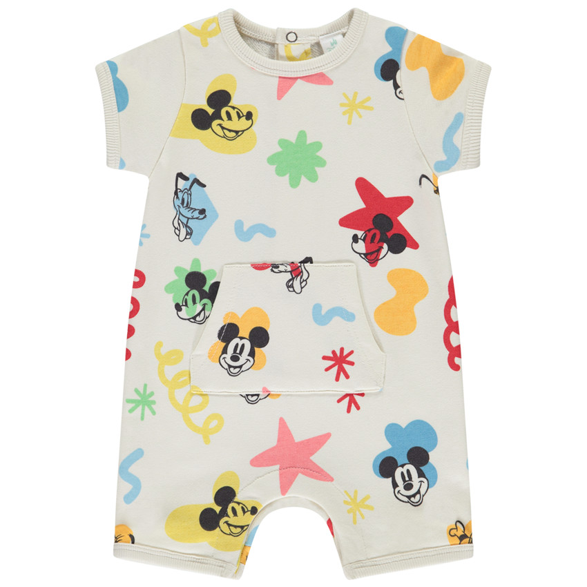 Combinaison corta en felpa Mickey Disney para bebé niño 