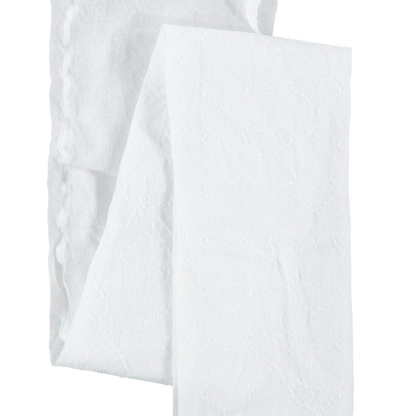 Medias finas con dibujo del mismo color 