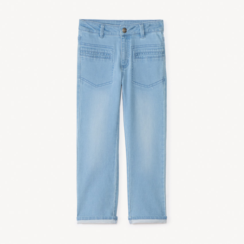 Pantalón recto con bolsillos para niño 