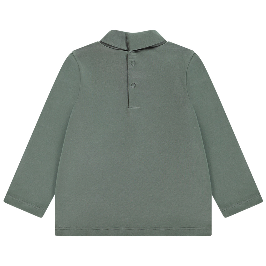 Sudadera con cuello alto y estampado volcán para bebé niño  Additional Sudadera con cuello alto y estampado volcán para bebé niño