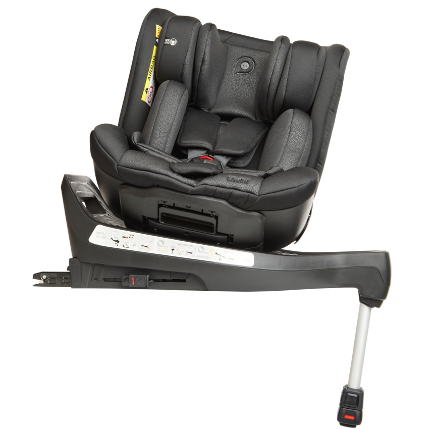 Silla de coche giratoria i-Twist i-Size negra 