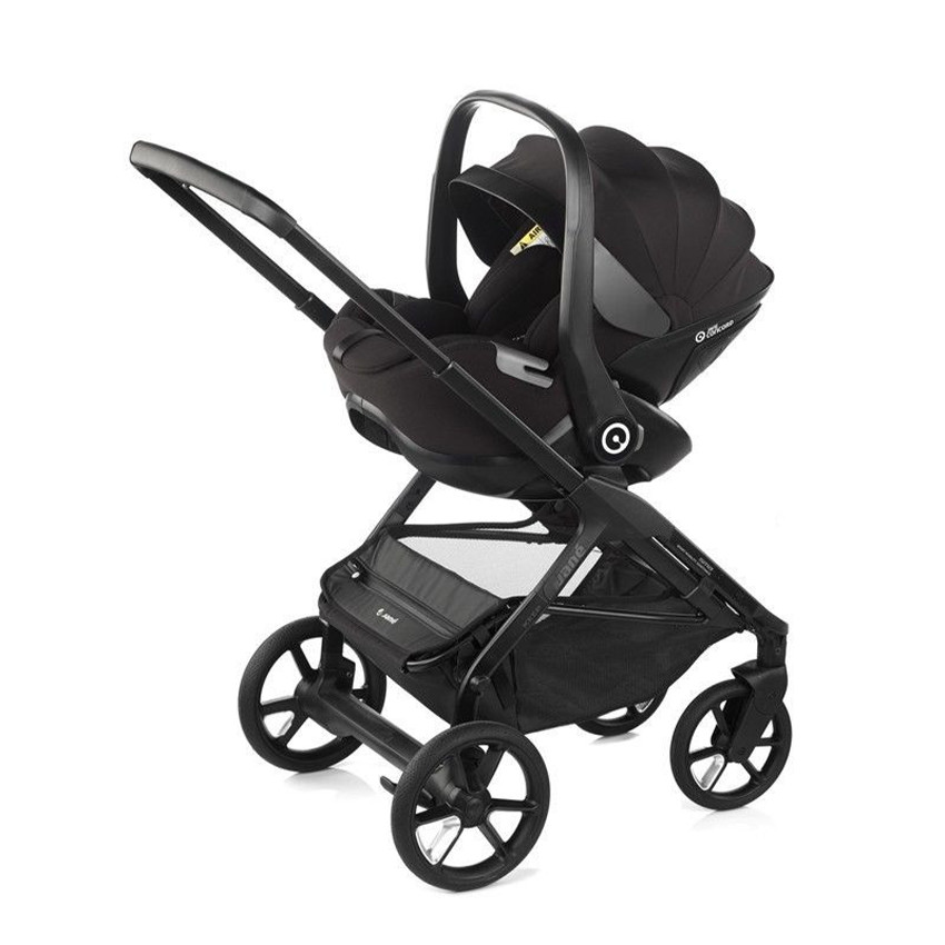 Silla de coche i-Size para bebé Kombibaby Matt black  