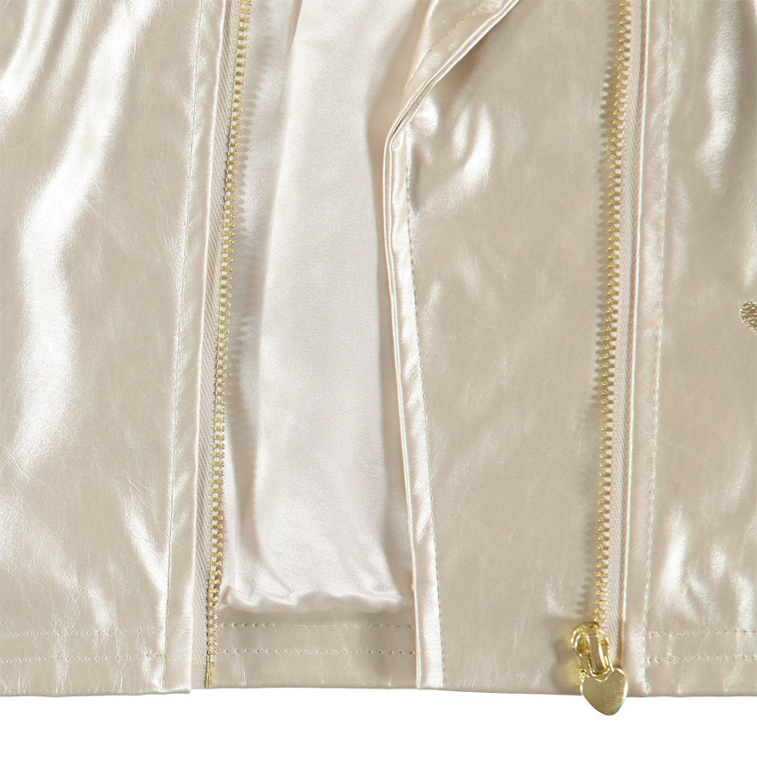 Perfecto con efecto cuero y forro de satén  Additional Perfecto con efecto cuero y forro de satén