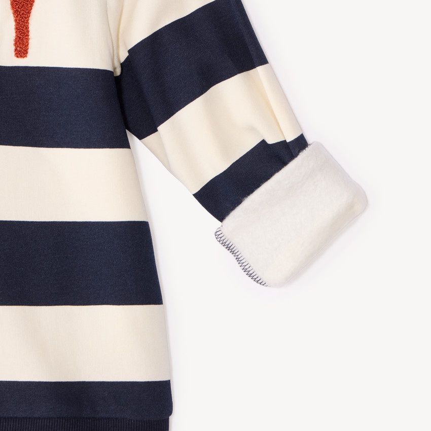 Conjunto de chándal para niño a rayas 