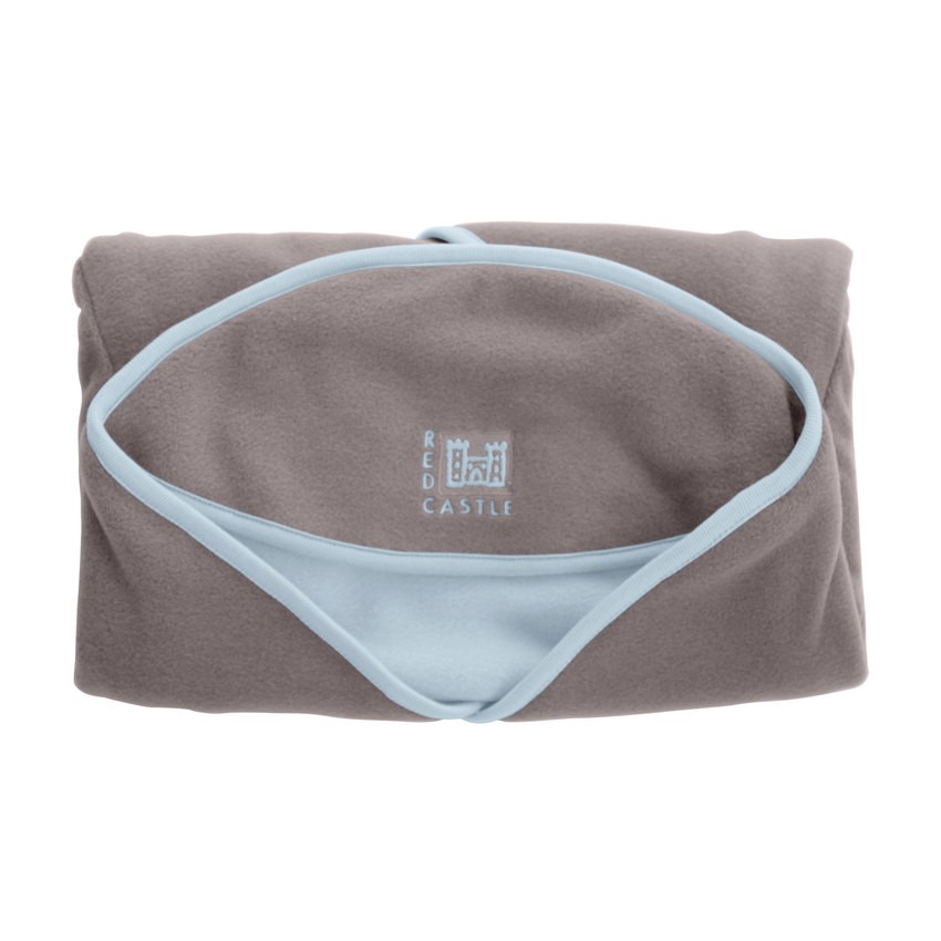Couverture enveloppante Babynomade Fleece T1 - Taupe/Ciel  Additional Couverture enveloppante Babynomade Fleece T1 - Taupe/Ciel