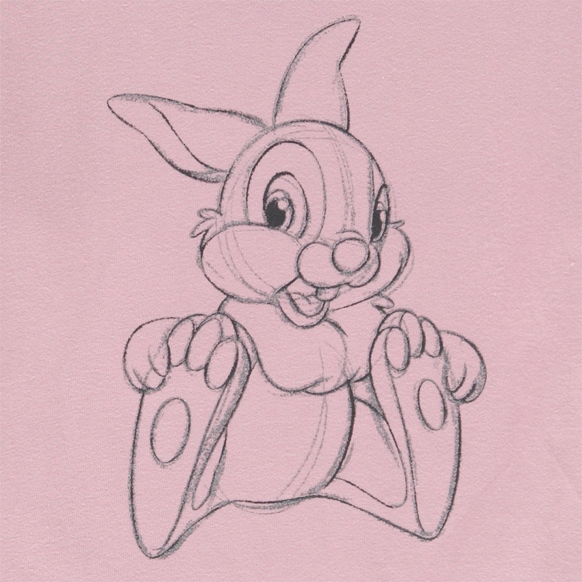Camiseta de manga larga de punto Tambor Disney para niña Main Camiseta de manga larga de punto Tambor Disney para niña