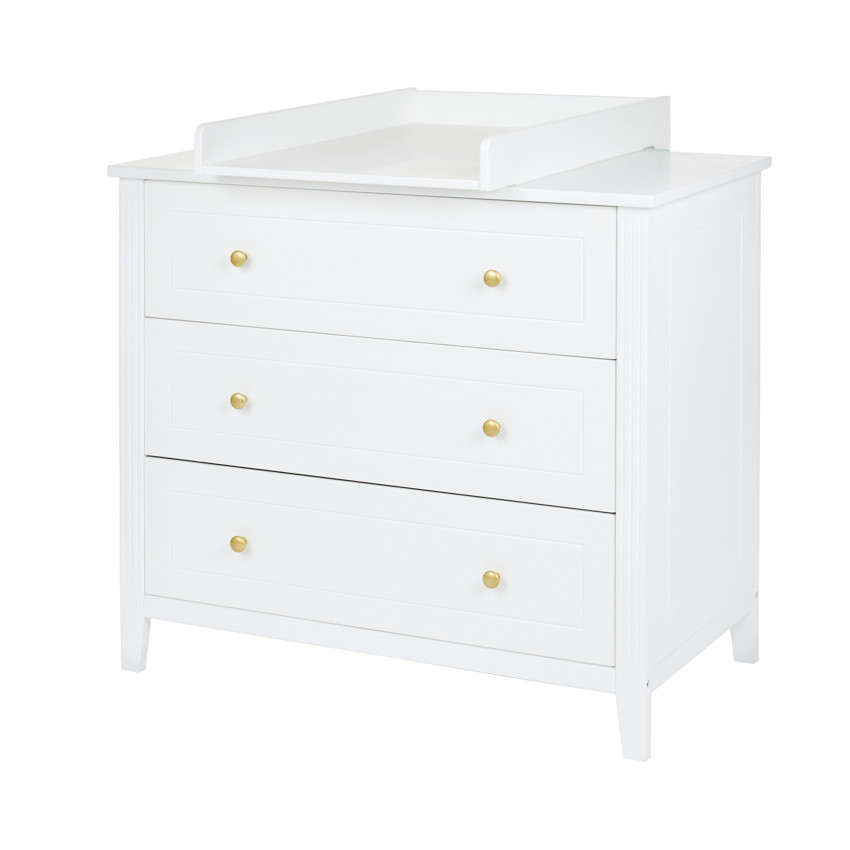 Cambiador blanco para cómoda Noah 2.0/Charlie/Mae 
