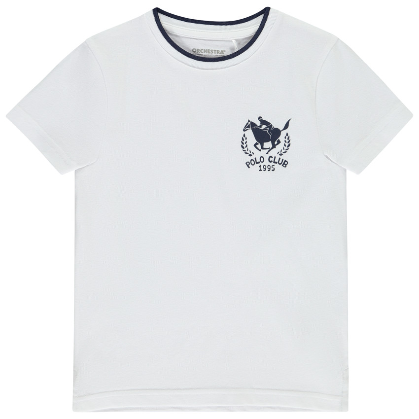 Camiseta de manga corta con estampado fantasía para niño 