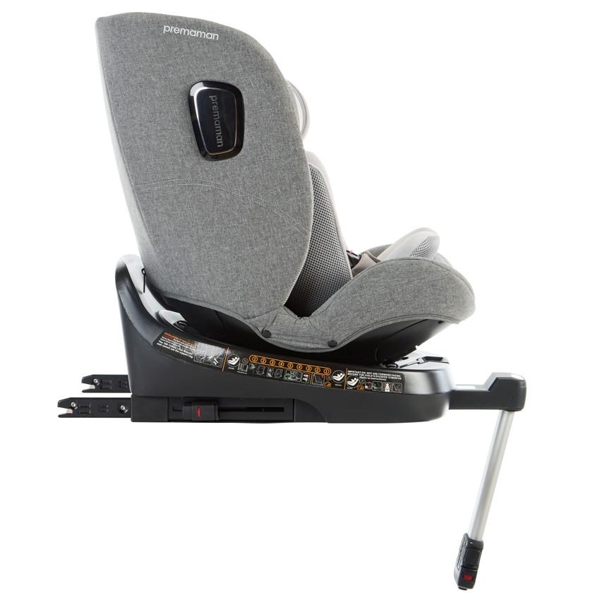 Silla de coche giratoria i-Size 40-150 cm P4One Xelium gris  Additional Silla de coche giratoria i-Size 40-150 cm P4One Xelium gris