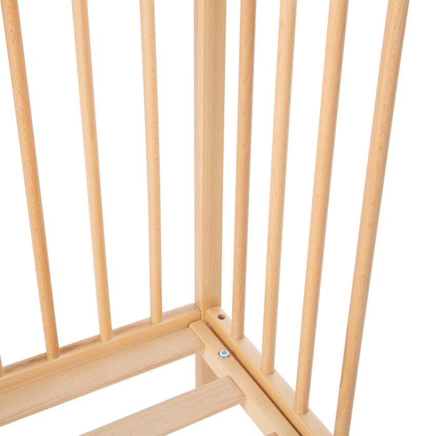 Cuna de madera 60x120cm - Barnizado Main Cuna de madera 60x120cm - Barnizado