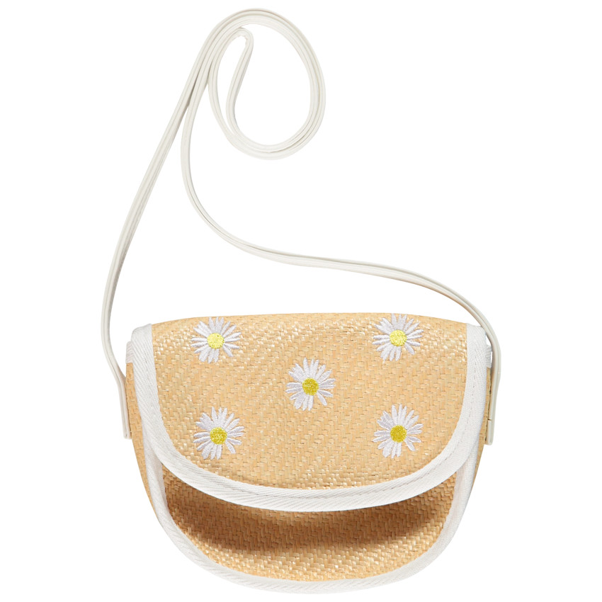 Bolso bandolera flores 