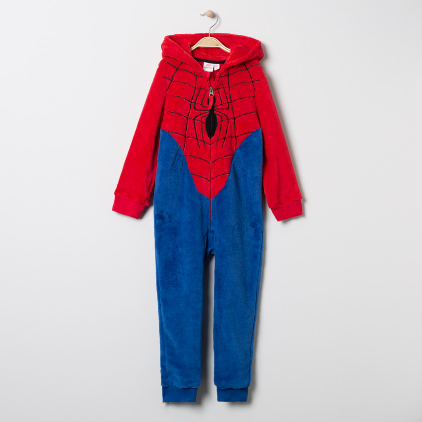 Pelele de sherpa Spiderman 