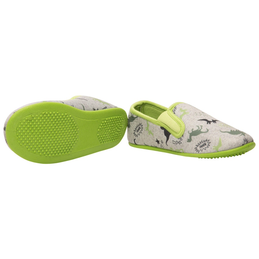 Chaussons bajos estampado dinosaurios para niño 