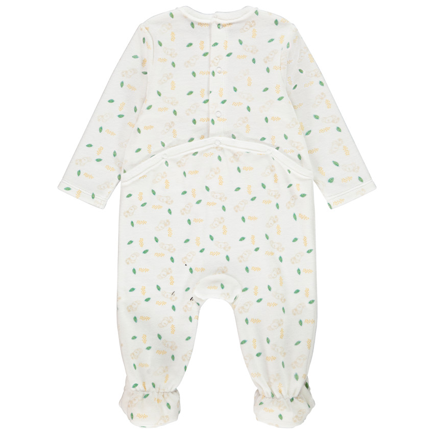 Pelele terciopelo motivo koala 