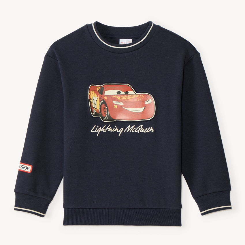 Sudadera con bordado de Flash McQueen de Disney Pixar para niño 