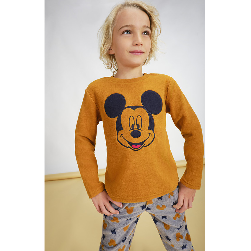 Pijama de 2 piezas en tejido polar de Mickey Mouse de Disney para nino