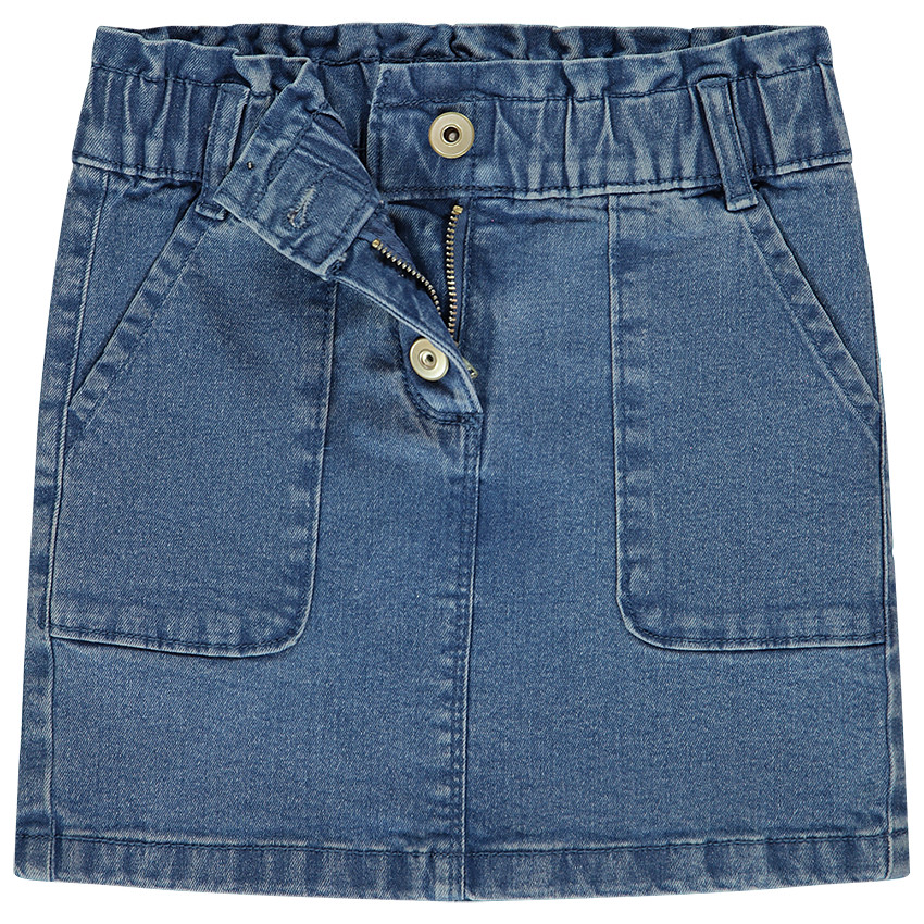 Falda vaquera corta 