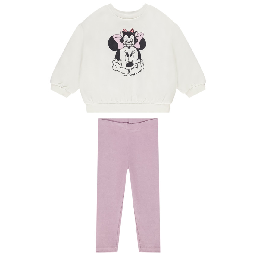 Ensemble 2 pi ces print Minnie Disney pour b b fille