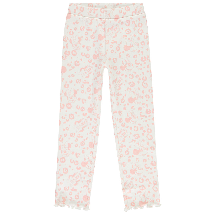 Conjunto de pijama largo de jersey Minnie Disney para niña. 