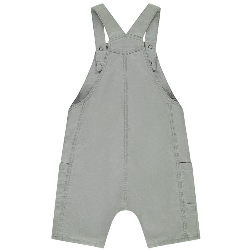 Pelele corto de tela unida para bebé niño 