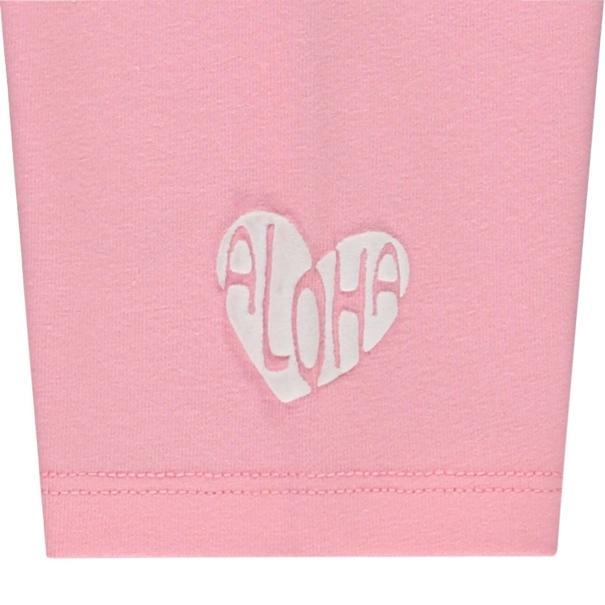 Corsario con efecto anudado y estampado puff de corazón para bebé niña  Additional Corsario con efecto anudado y estampado puff de corazón para bebé niña