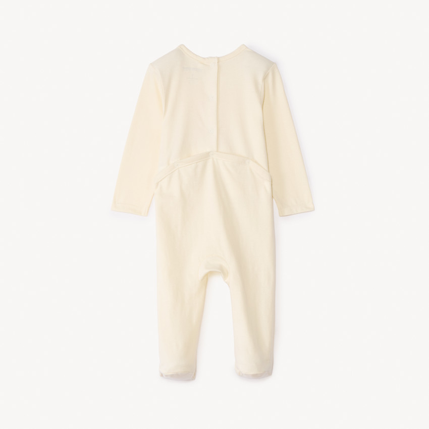 Pijama de jersey con estampado imaginativo para niña. 