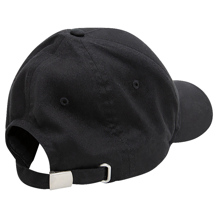 Visera de sarga con estampado de Smiley 