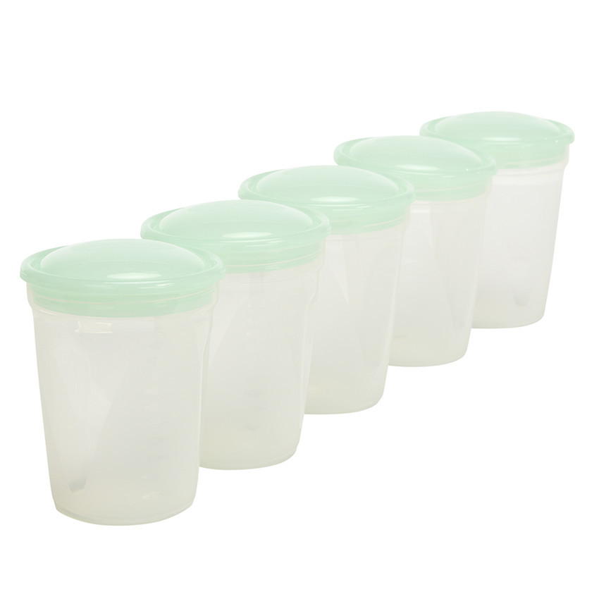Pack de 5 tarros de conservación de 200 ml 