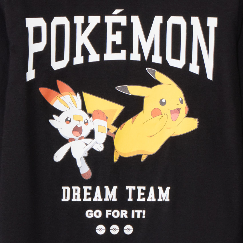 Camiseta de manga larga Pikatchu Pokémon para niño 