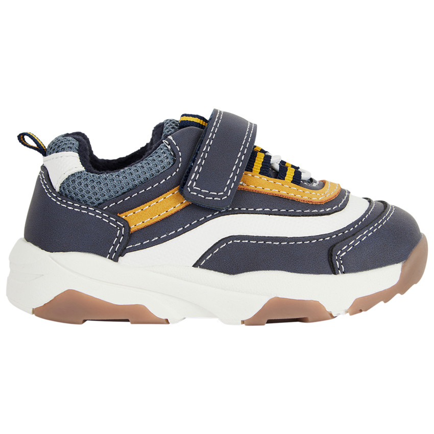 Zapatillas deportivas con detalles en contraste para bebé niño 