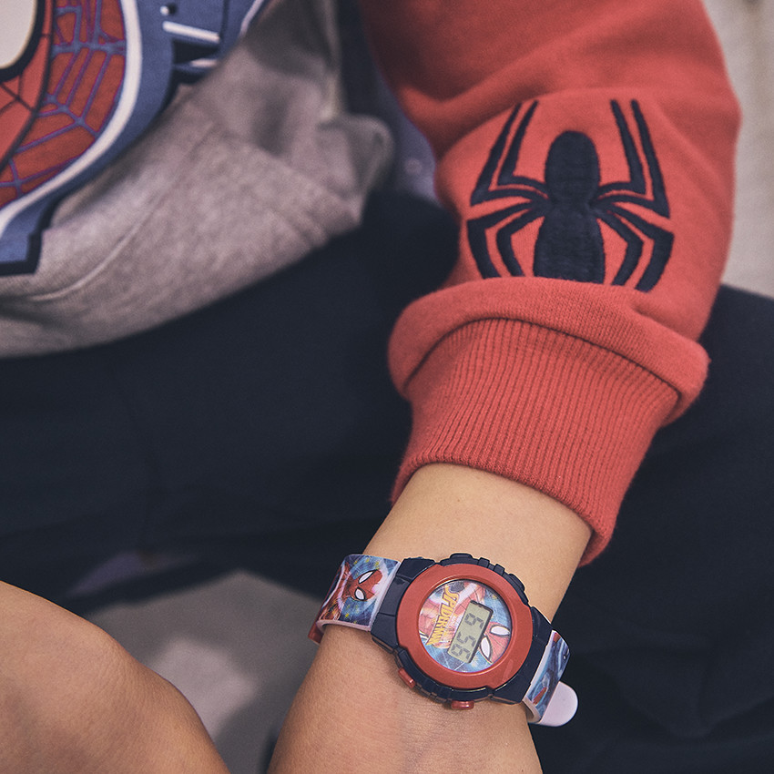 Conjunto de chándal efecto color block Spider-Man Marvel para niño 