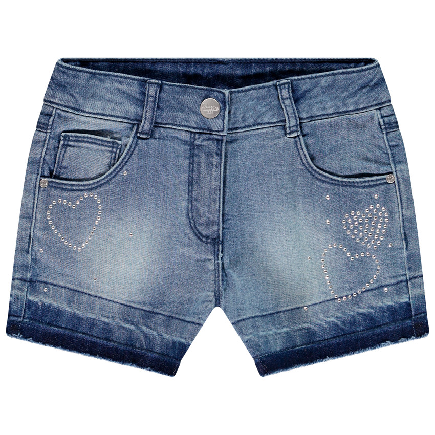 Short vaquero strass 
