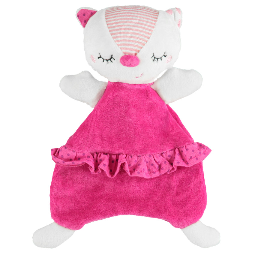 De tejido de punto de tela sherpa y de terciopelo con gato fantasía Main De tejido de punto de tela sherpa y de terciopelo con gato fantasía