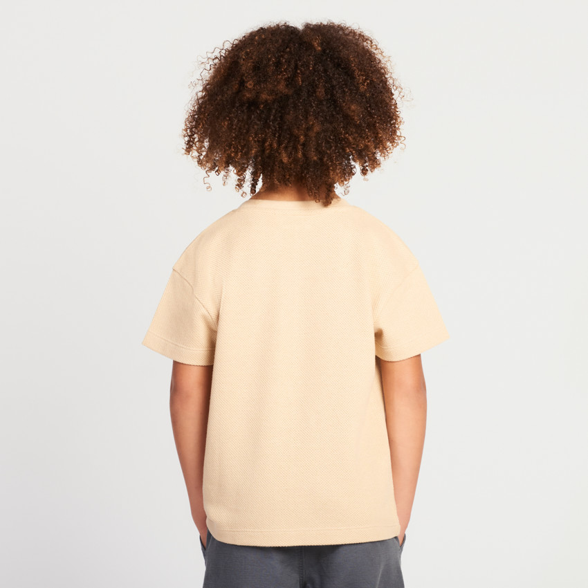 Camiseta de manga corta con estampado de cactus niño 