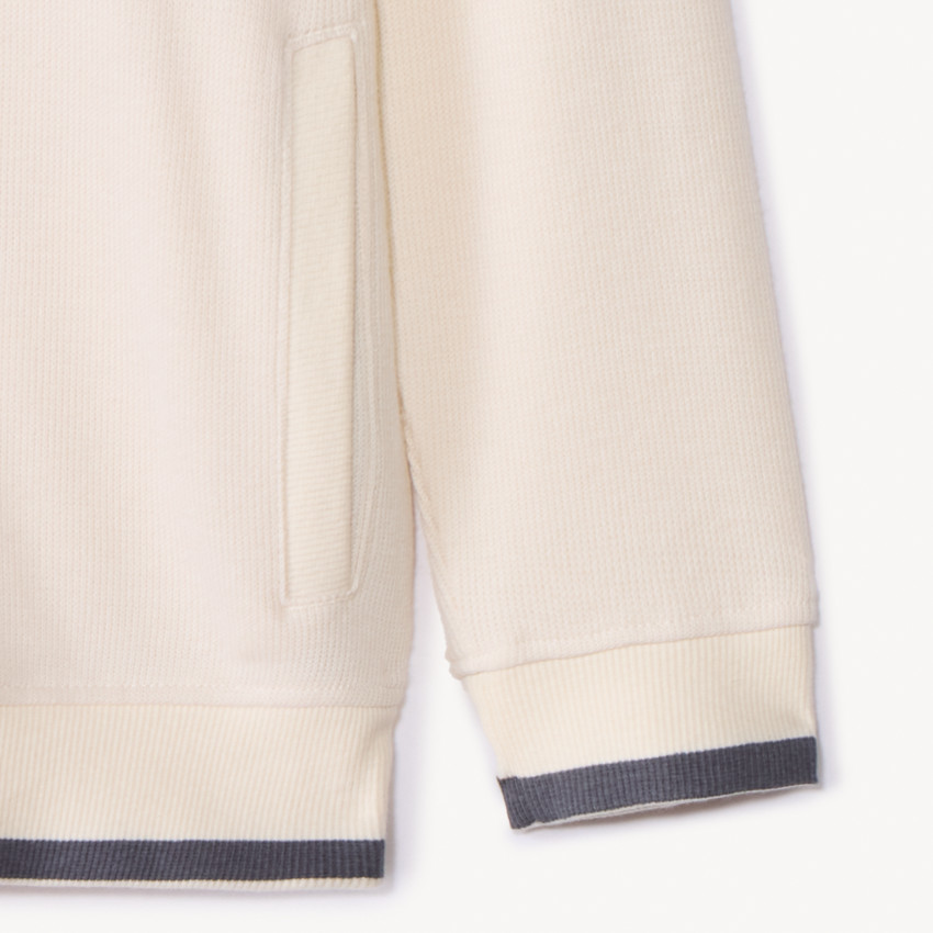 Sudadera de interlock con bolsillos y estampado de cactus para niño 