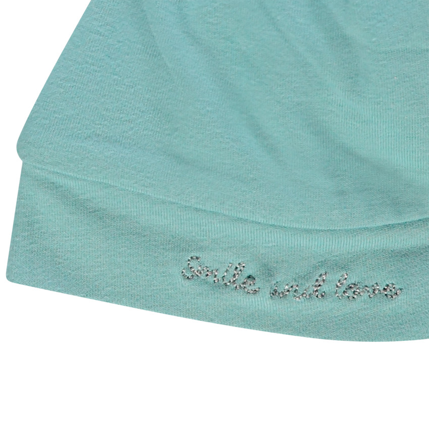 Conjunto gorro y manoplas de algodón 