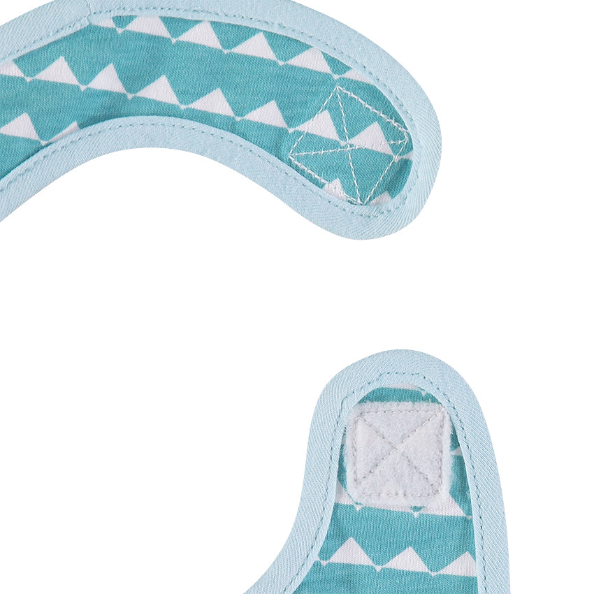 Pack de 2 baberos de punto con estampado e imagen de cocodrilo  Additional Pack de 2 baberos de punto con estampado e imagen de cocodrilo