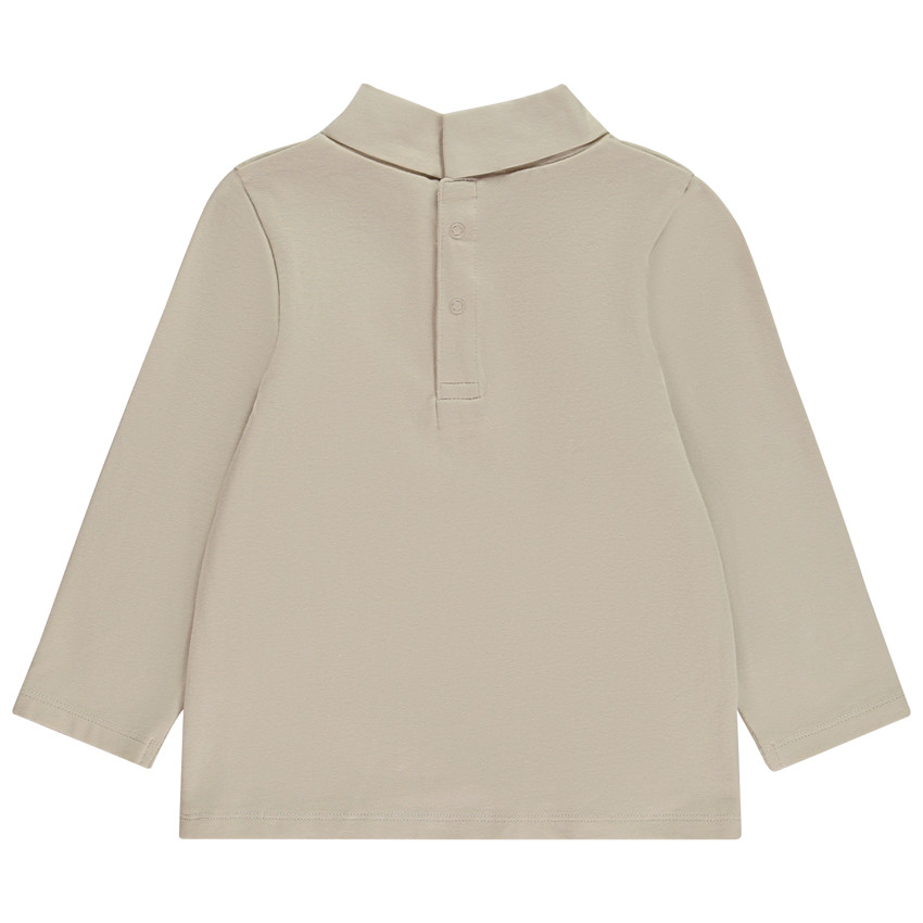 Lote de 2 peleles lisos con cuello alto para bebé niño 