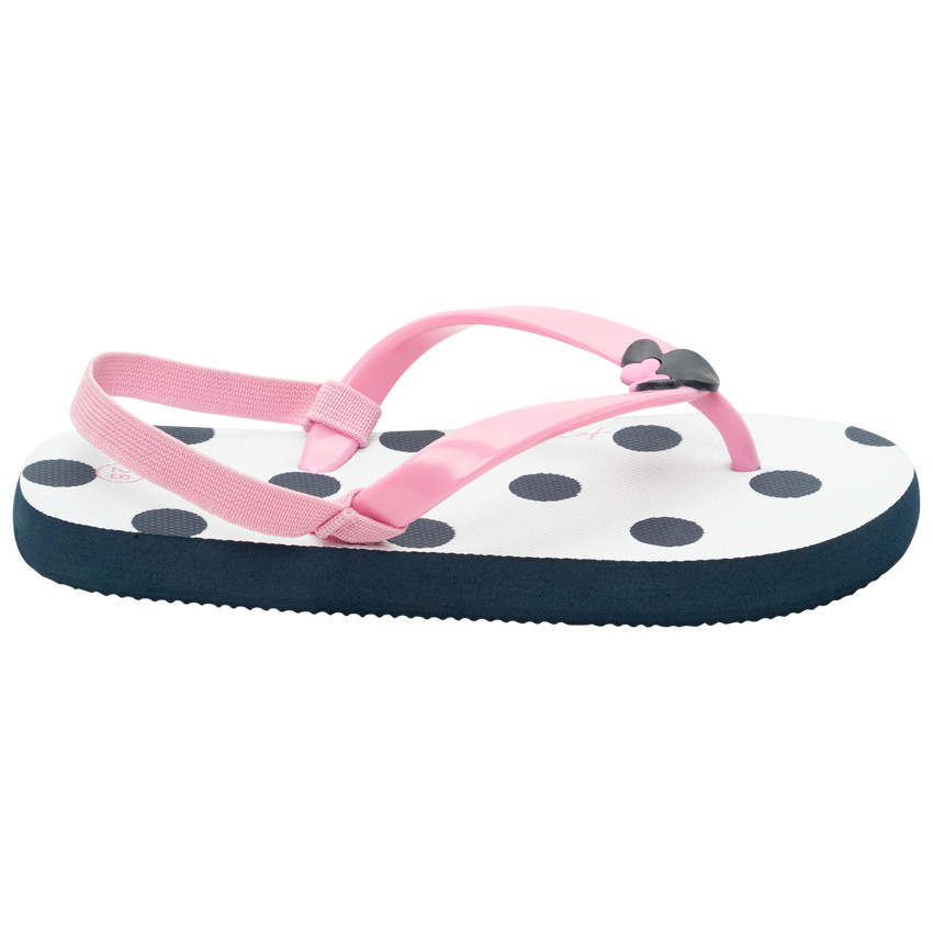 Chanclas con estampado de lunares y parche de Minnie Disney para niña con tira según la edad  Additional Chanclas con estampado de lunares y parche de Minnie Disney para niña con tira según la edad