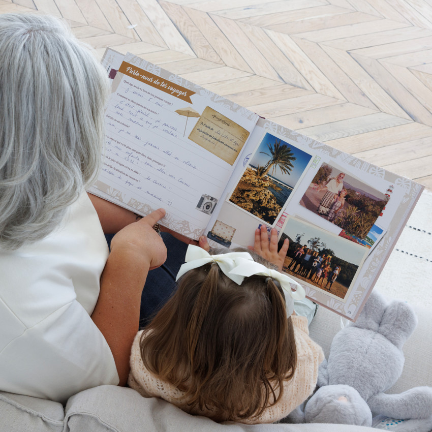 Álbum de fotos "Abuela, cuéntanos tus recuerdos" 
