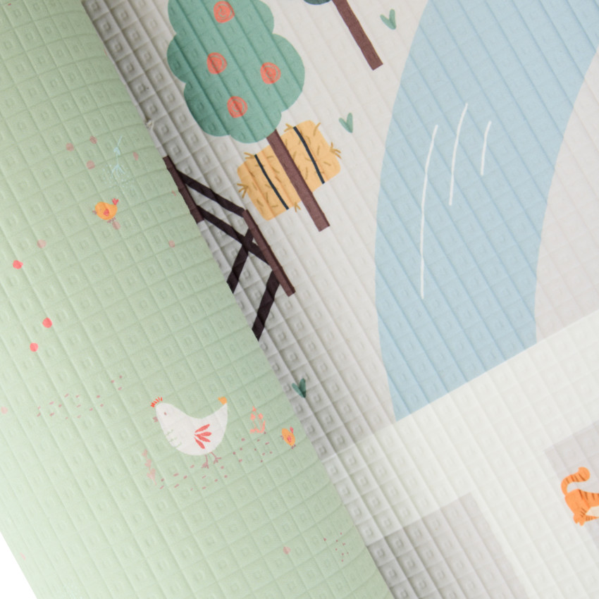 Tapiz de juego reversible de espuma firme/circuito 