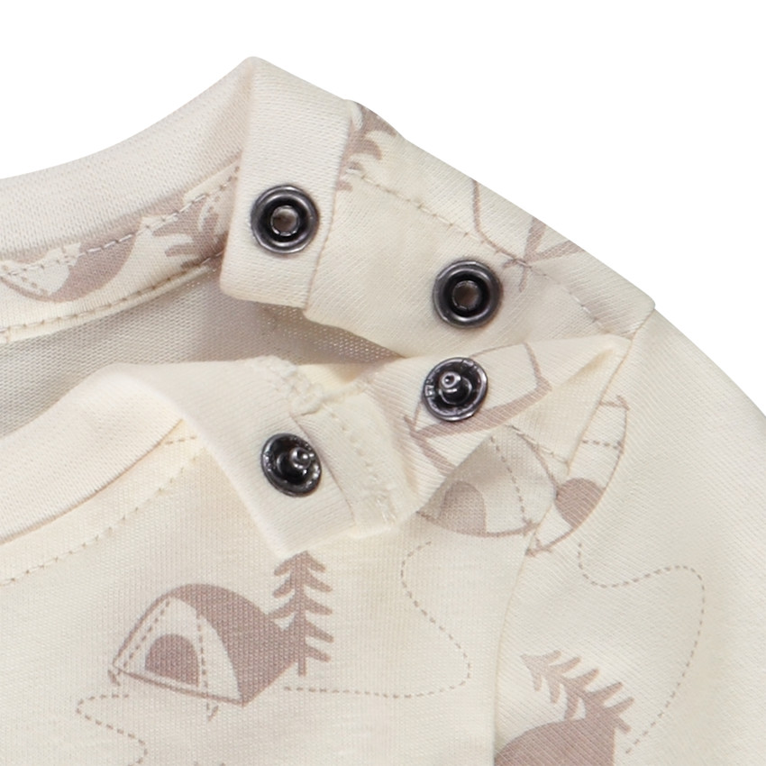 Pack de 4 camisetas de manga larga en jersey para bebé niño 